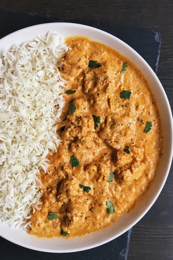 Vegan Butter Chicken With Cauliflower and Tempeh